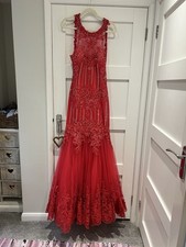 Red lace prom for sale  ONGAR