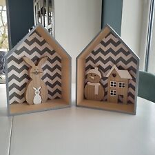 Deko schneeman sterhase gebraucht kaufen  Ingolstadt