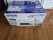 Impressora All-in-One Colorida Sem Fio Epson Eco Tank ET-2803 Nova em Folha Caixa Aberta comprar usado  Enviando para Brazil