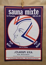 Sauna mixte massage d'occasion  Paris X