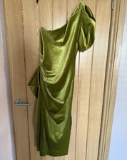 Asos green velvet for sale  BATHGATE