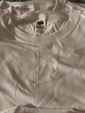 Camisetas brancas lisas de vários tamanhos comprar usado  Enviando para Brazil