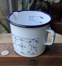 Vintage enamel blue for sale  LIVERPOOL