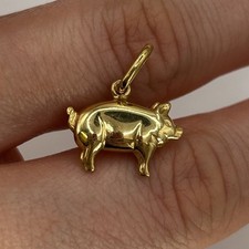 Pig charm pendant for sale  UK