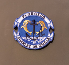 Ecusson broderie plongeur d'occasion  Saint-Gratien