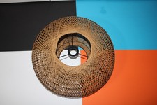 Deckenlampe rattan hedda gebraucht kaufen  Erkrath