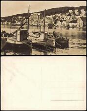 Postcard farsund havnegaten gebraucht kaufen  Ortrand