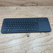 Teclado multimedia todo en uno Microsoft - inalámbrico - teclado multitáctil integrado con USB segunda mano  Embacar hacia Mexico