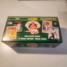 1991 score mlb for sale  San Jose