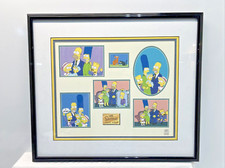 RARO Álbum de Família Os Simpsons Edição Limitada Impressão 24x21” Emoldurado #427/750 36 comprar usado  Enviando para Brazil