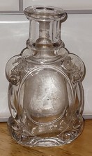 Frasco de perfume decorativo de vidro transparente vazio colecionável vintage  comprar usado  Enviando para Brazil