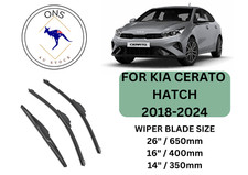 LÂMINAS DE LIMPADOR PARA KIA CERATO (HATCH) 2018-2024 (BD) comprar usado  Enviando para Brazil