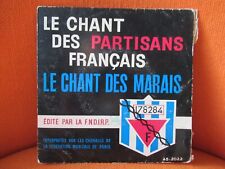 Vinyl chant partisans d'occasion  Fresnes