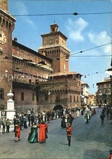 Ferrara Palio Corteo nei costumi tradizionali Castello Estense Trachten Schloss comprar usado  Enviando para Brazil
