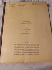 Miami vice script for sale  Stamford