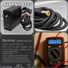Adaptador carregador fabricante de equipamento original Huntkey HKA11019058-0A2 AC/DC 19V 5.26A 100W, usado comprar usado  Enviando para Brazil
