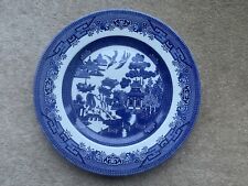 Churchill willow pattern for sale  ROYSTON