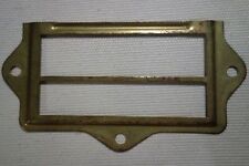 Porte etiquette laitonner d'occasion  Haguenau