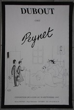 Affiche expo dubout d'occasion  Paris XVIII