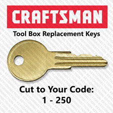 Craftsman toolbox key for sale  Los Angeles