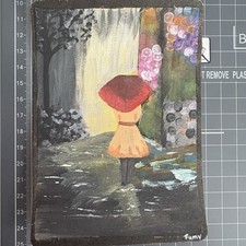 Handgemalt acryl karte gebraucht kaufen  Neumünster