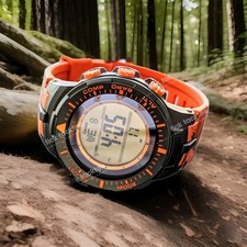 Relógio Casio Pro Trek energia solar PRG-300CM-4 laranja camuflado excelente! comprar usado  Enviando para Brazil