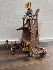 Playmobil 3887 belagerungsturm gebraucht kaufen  Bischofswiesen