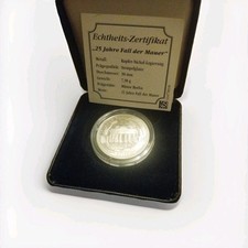 Jahre mauerfall silbermedaille gebraucht kaufen  Görlitz