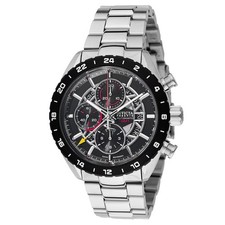 Invicta Reserve cronógrafo GMT relógio masculino automático mostrador preto 49230 comprar usado  Enviando para Brazil