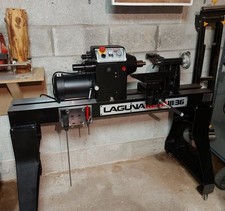 Laguna woodturning lathe for sale  PAR