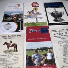 6xhorseracing racecards for sale  ASHFORD