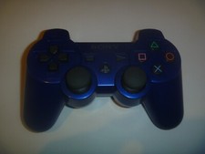 Controle sem fio oficial OEM Sony PlayStation 3 PS3 azul DualShock CECHZC2U, usado comprar usado Controle sem fio oficial OEM Sony PlayStation 3 PS3 azul DualShock CECHZC2U, usado comprar usado  Enviando para Brazil