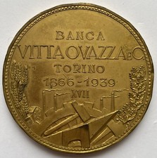 Medaglia banca vitta usato  Valenza