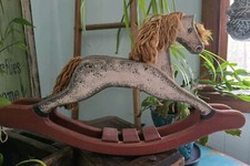 Primitive farmhouse rocking for sale  Warren