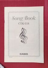 Usado, Livro de música Casio original para teclados CTK-518 Japão Malásia Songbook pb comprar usado  Enviando para Brazil