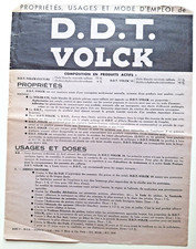 Volck ddt prospectus d'occasion  Paris XI