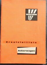 Welger ackerwagen ersatzteilli gebraucht kaufen  Recke