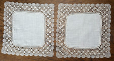 Dentelle ancienne mouchoirs d'occasion  Morestel