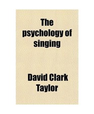 Psychologie singens david gebraucht kaufen  Trebbin