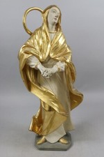 49cm heiligenfigur geschnitzte gebraucht kaufen  Stadtbergen