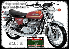 Suzuki 380 red for sale  DONCASTER