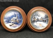 Framed thomas kinkade for sale  Macon