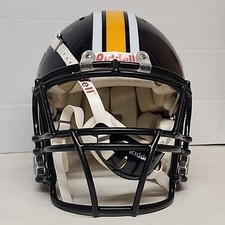 Usado, Capacete de futebol Riddell Revolution preto tamanho médio com máscara facial comprar usado  Enviando para Brazil
