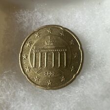 RZADKI 2002-2007 Brama Brandenburska Berlin 20 eurocent , używany na sprzedaż  Wysyłka do Poland