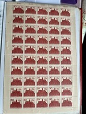 Briefmarken 50er bogen gebraucht kaufen  Bad Frankenhausen/Kyffhäuser