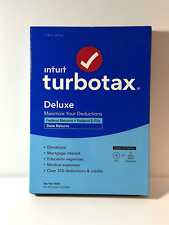 2021 turbotax deluxe for sale  Oklahoma City