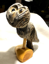 Holz skulptur eule gebraucht kaufen  Minden