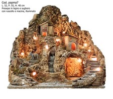 Presepe artigianale con usato  Casoria