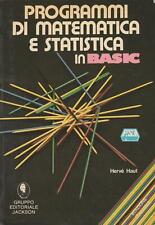 Programmi matematica statistic usato  Italia