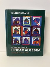 Introduction to Linear Algebra 3rd Edition by Gilbert Strang 2003 Hardcover comprar usado  Enviando para Brazil